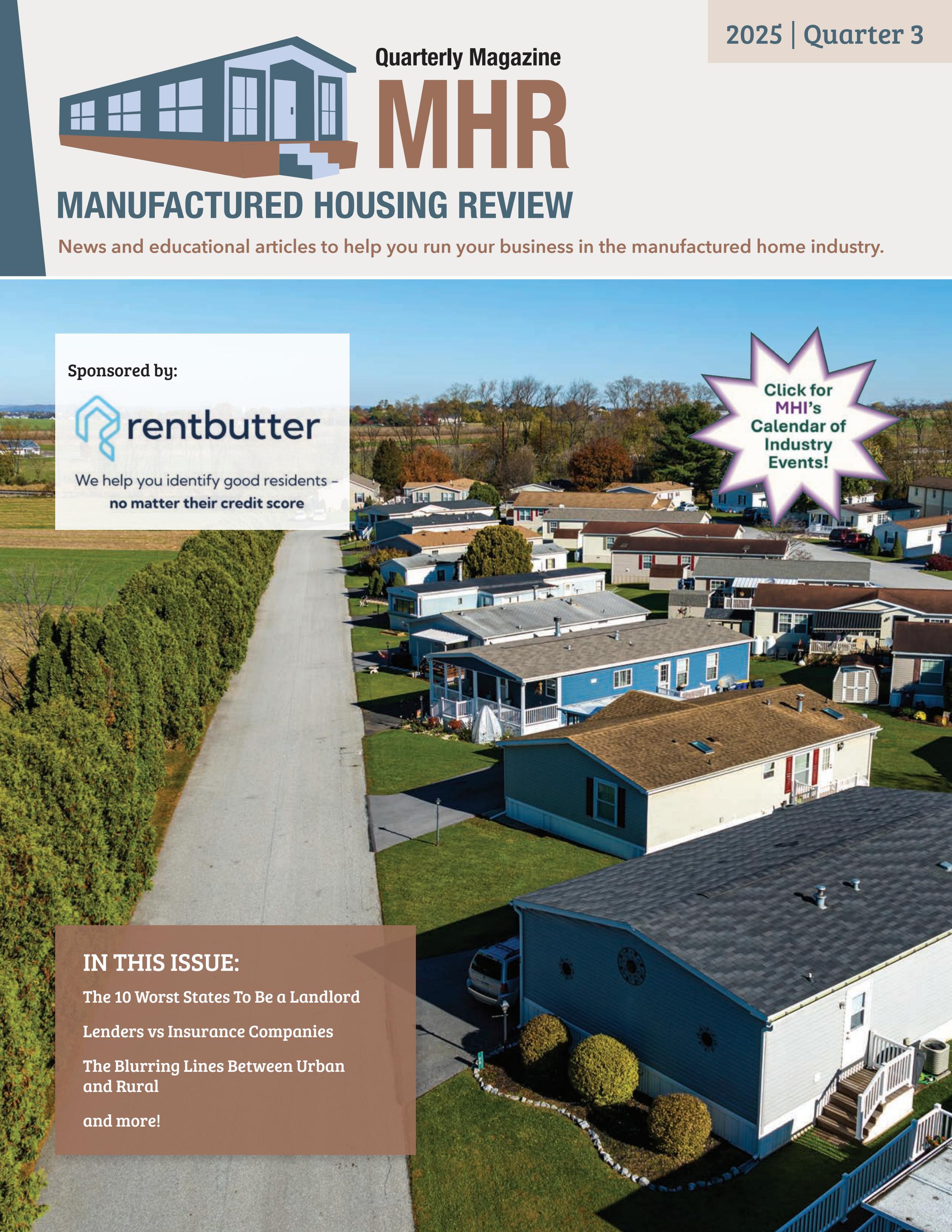 Manufactured Housing Review - 2025 Q3