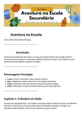 Aventura na Escola