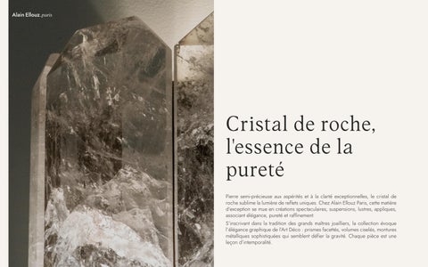 灯饰产品集 .Cristal 德文 Roche \ Alain Ellouz Paris 第 3 页