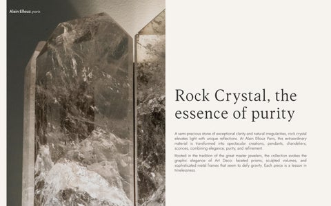 灯饰产品集 .Rock 水晶 \ Alain Ellouz Paris 第 3 页