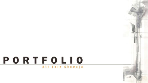 Architectural Portfolio