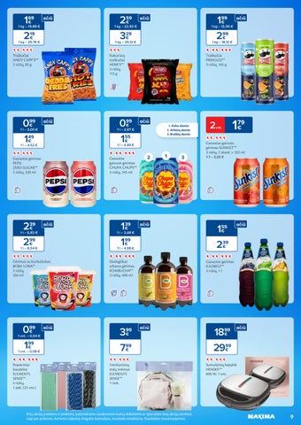 MAXIMA kaininis leidinys 编号 . 38 第 9 页