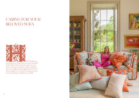 Sophie Conran 沙发 Care 指南 第 3 页