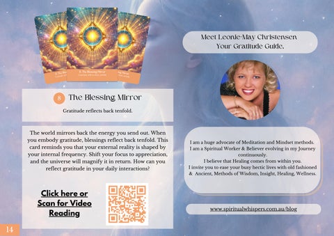 Gratitude Codes Oracle Deck Guidebook 第 14 页