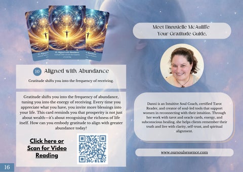 Gratitude Codes Oracle Deck Guidebook 第 16 页
