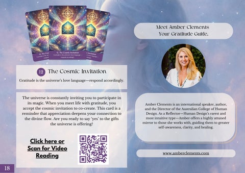 Gratitude Codes Oracle Deck Guidebook 第 18 页