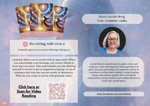 Gratitude Codes Oracle Deck Guidebook 第 24 页