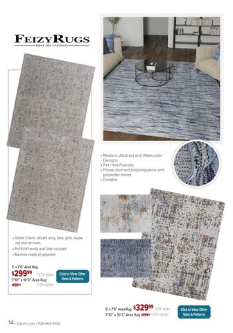 Layered Living - Area Rugs and 设计师 配件 at Darvin 家具 × 床垫 第 14 页