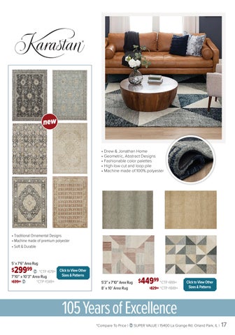 Layered Living - Area Rugs and 设计师 配件 at Darvin 家具 × 床垫 第 17 页