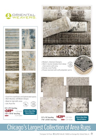 Layered Living - Area Rugs and 设计师 配件 at Darvin 家具 × 床垫 第 9 页