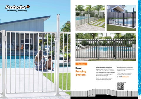 Protectoral Aluminium and 玻璃 Fencing 灯饰手册 第 3 页