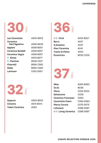 Casum Selection Cersaie 2025 第 13 页