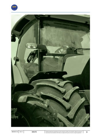 Quality Tractor Parts - Deutz 灯饰目录 第 3 页