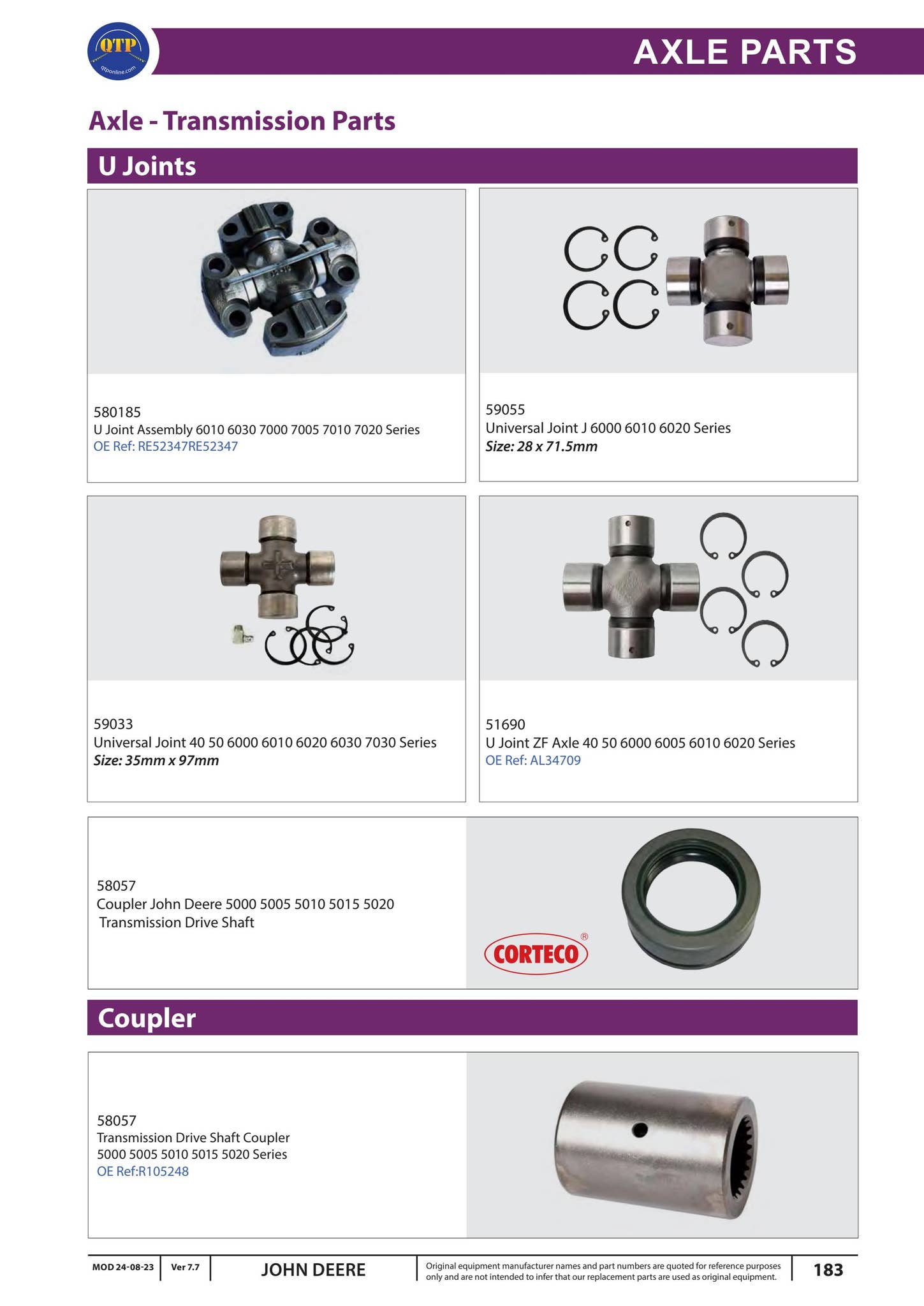 Quality Tractor Parts - John Deere Catalogue by Quality Tractor Parts ...