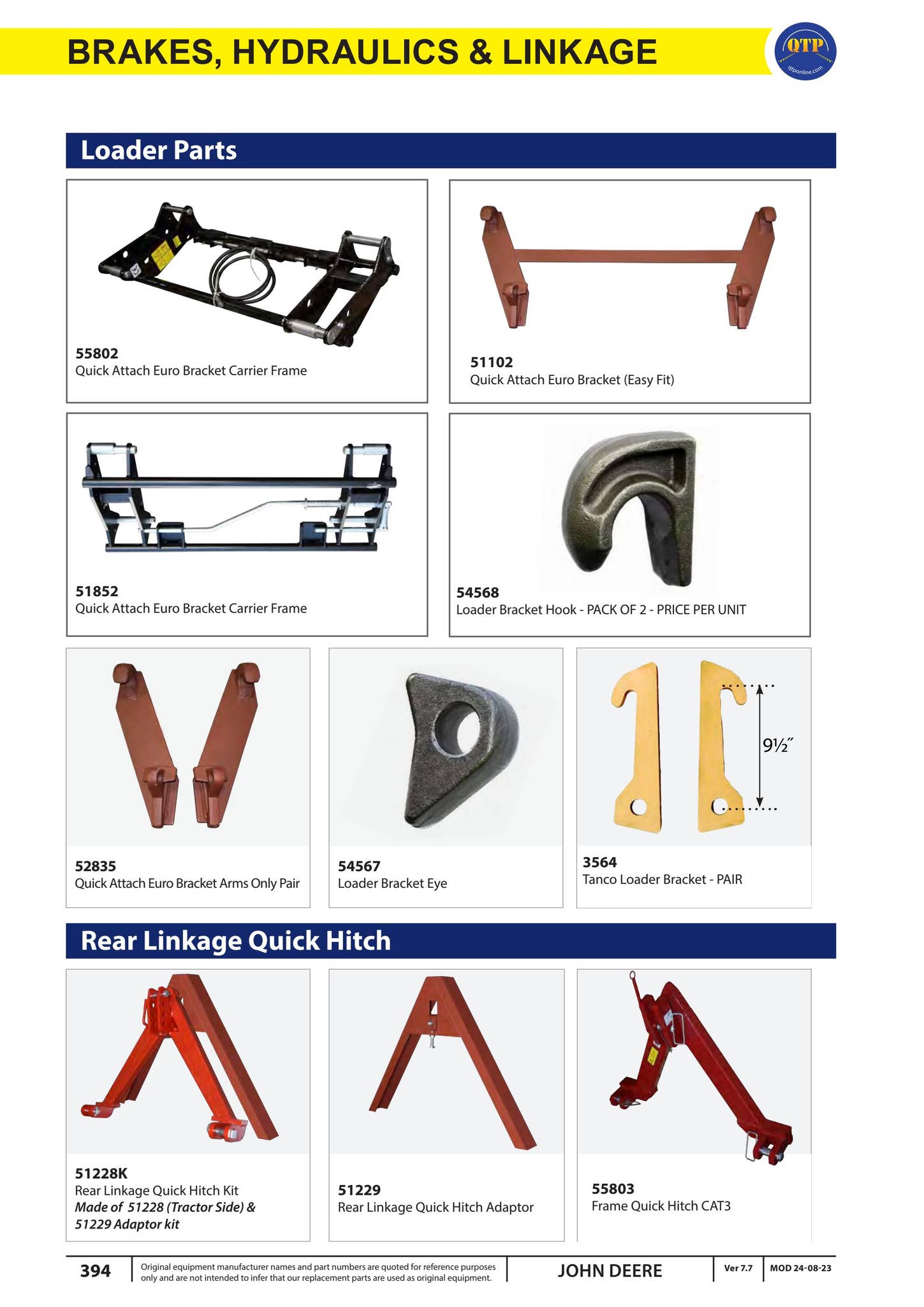 Quality Tractor Parts - John Deere Catalogue by Quality Tractor Parts ...