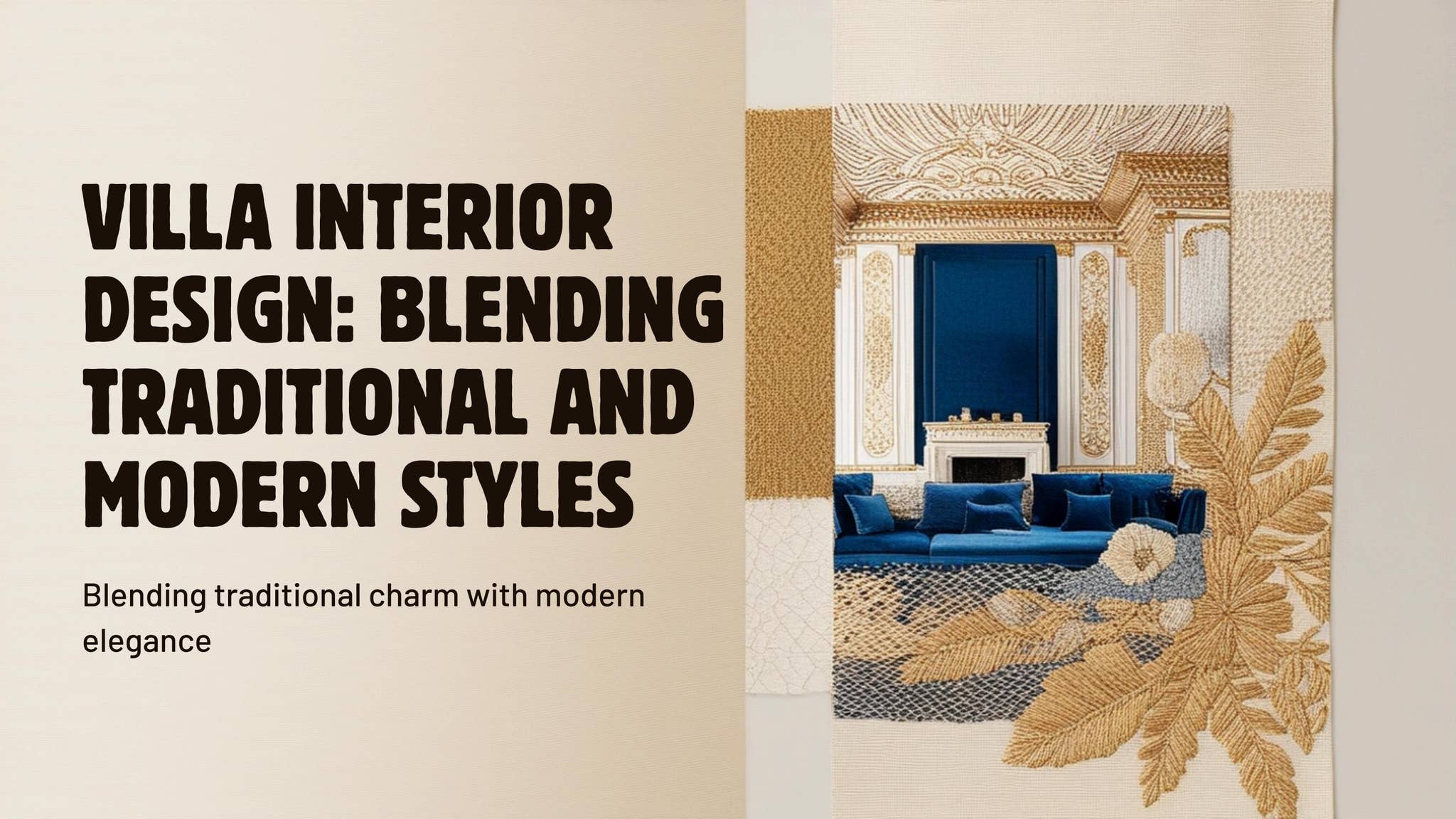 Villa Interior Design Blending Traditional and Modern Styles by Hari ...