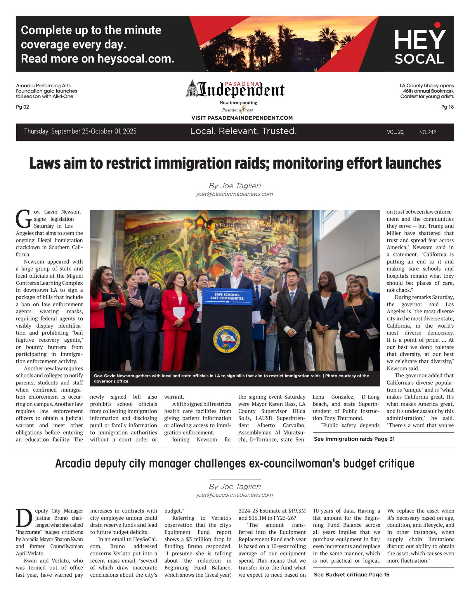 Pasadena Independent_9/25/2025 by Beacon Media News - Issuu