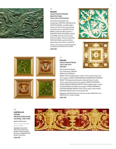 DESIGN Since 1860 ft. The Art of the Tile : The Michael Blood 家具产品集 第 17 页