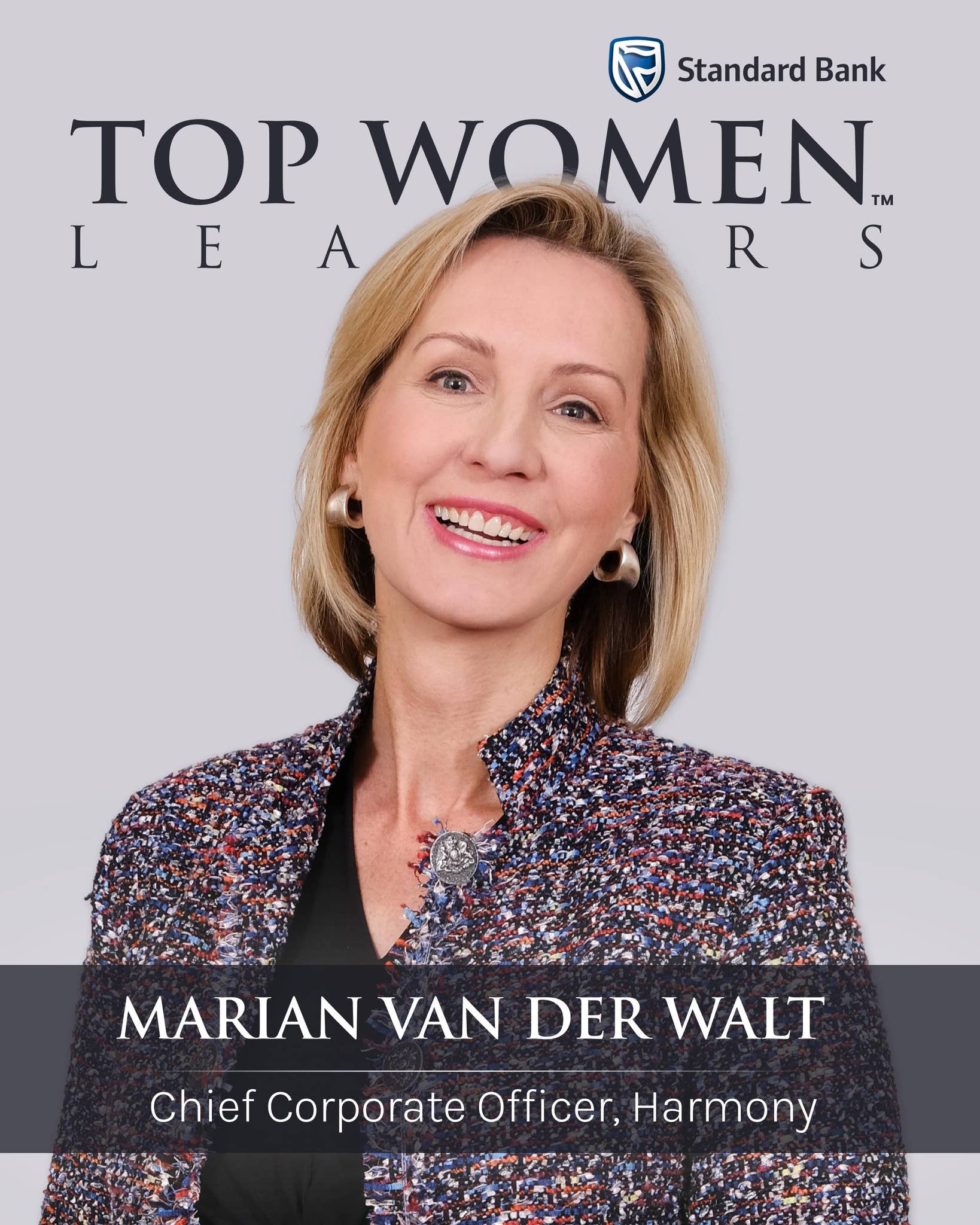 Standard Bank Top Women Leaders - Harmony | 20th Edition by Topco Media -  Issuu