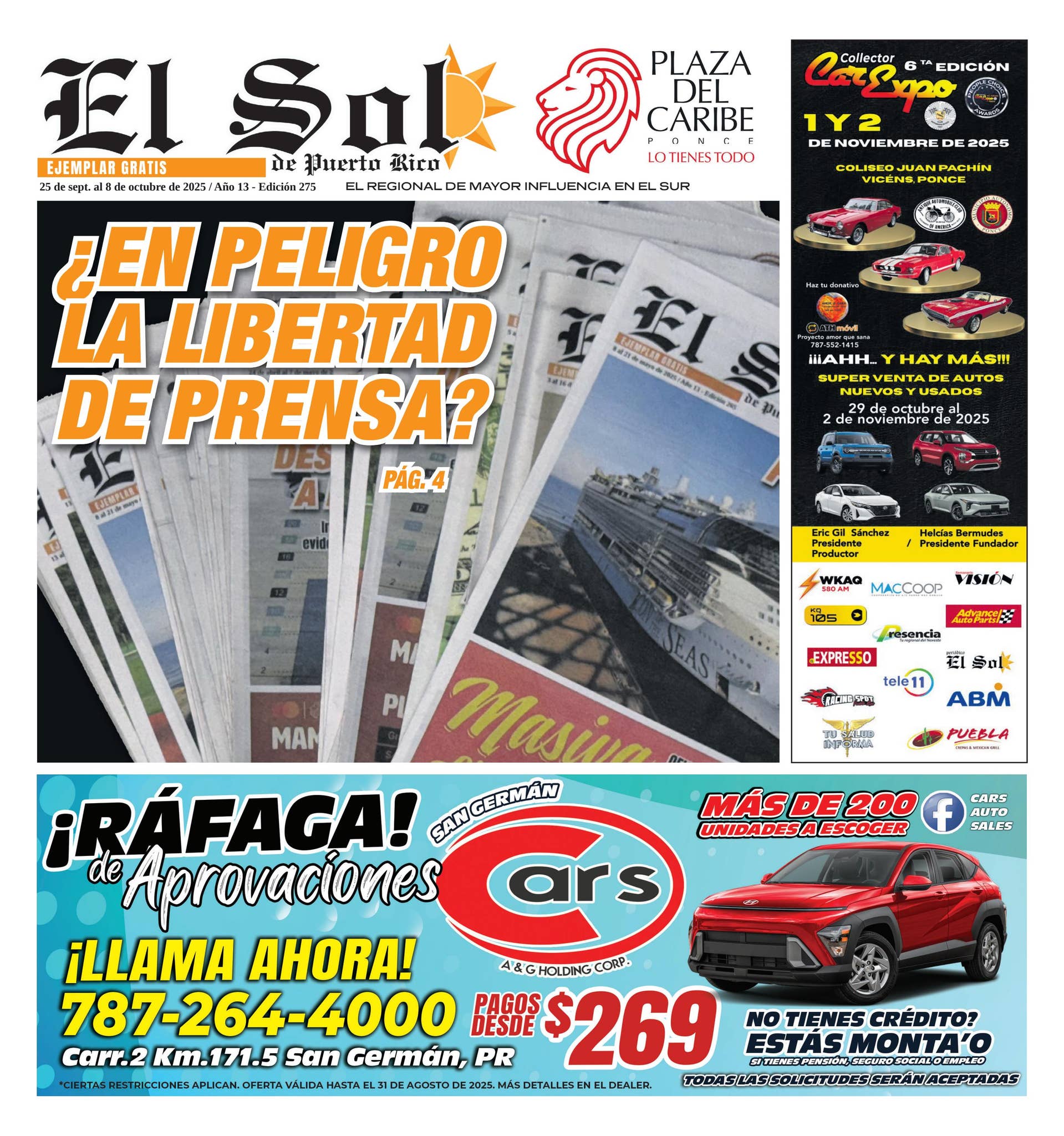 Periódico El Sol de Puerto Rico #275 by El Sol de PR - Issuu