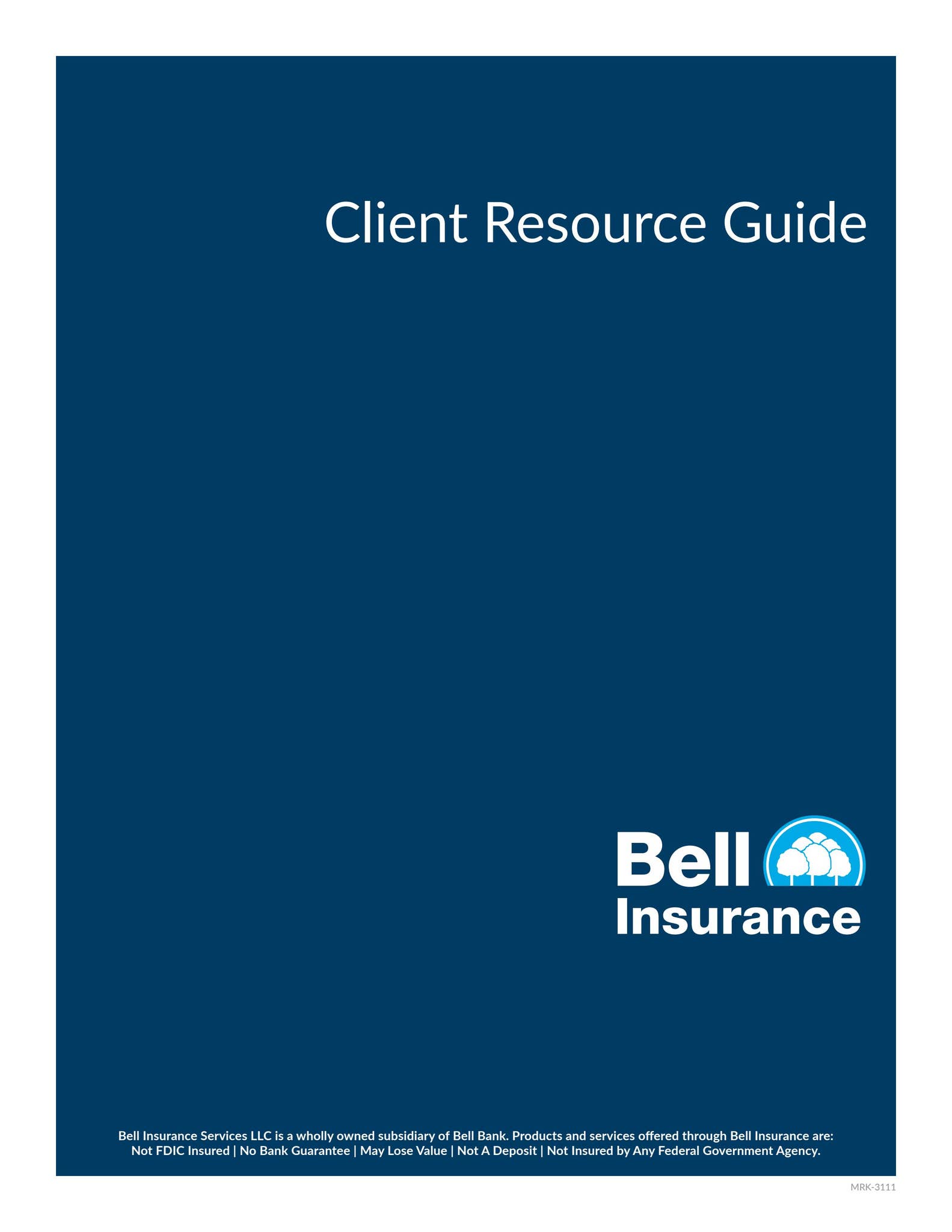 Client Resource Guide 2025 | Bell Insurance by Bell Bank - Issuu