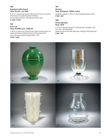179B | 穆拉诺玻璃 Glas | Quittenbaum Kunstauktionen 第 19 页