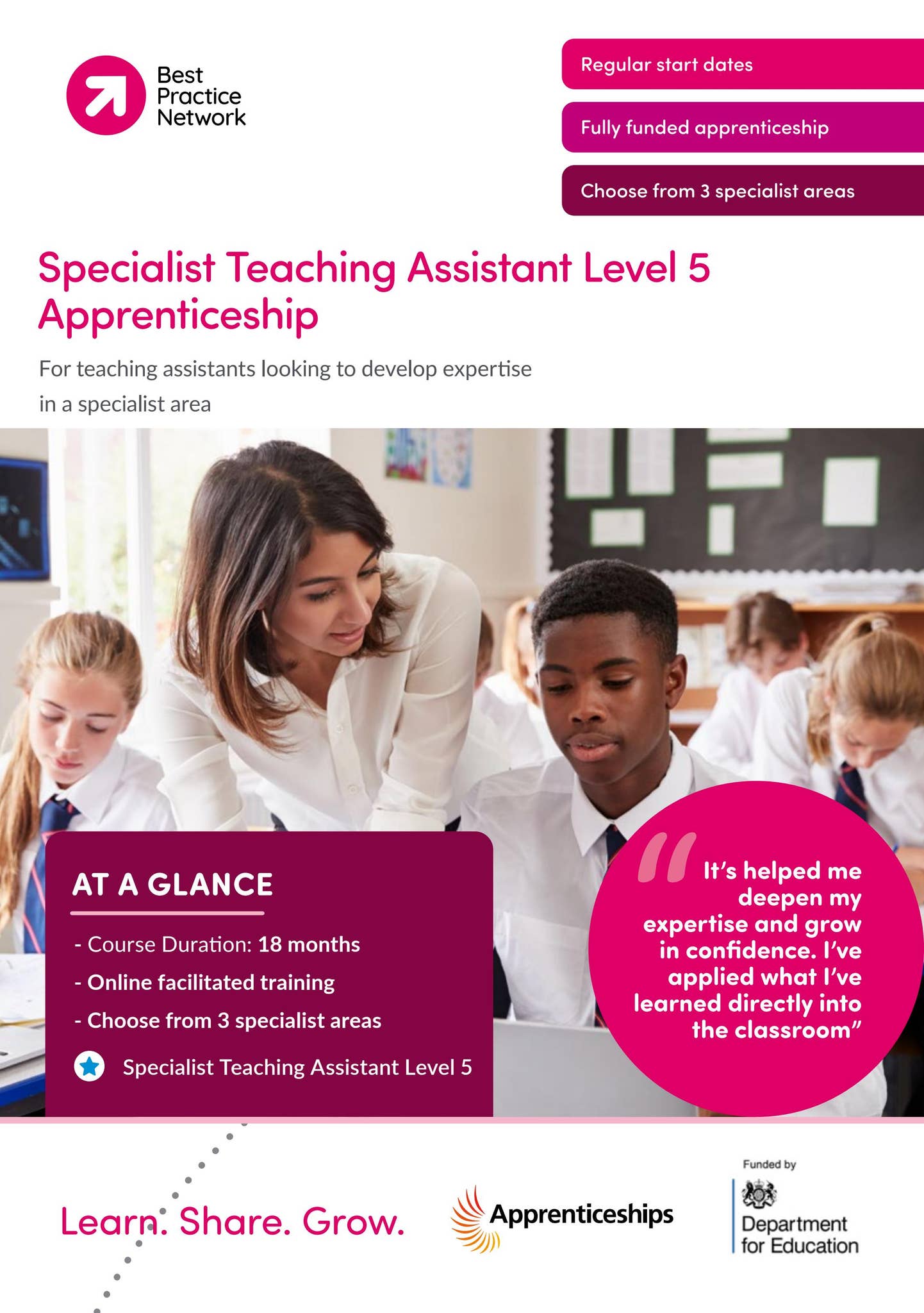 STA Level 5 A5 brochure by Best-Practice-Network - Issuu