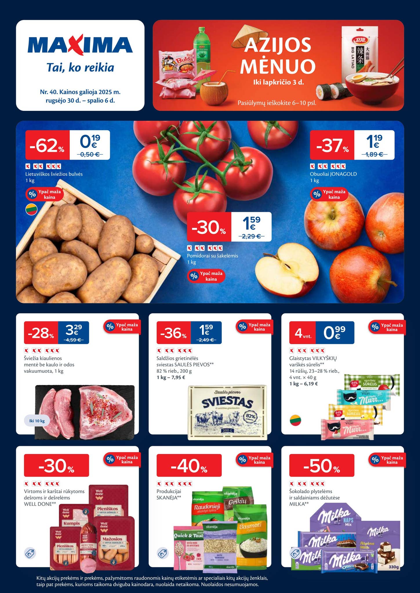 MAXIMA kaininis leidinys Nr. 40 by MAXIMA LT - Issuu