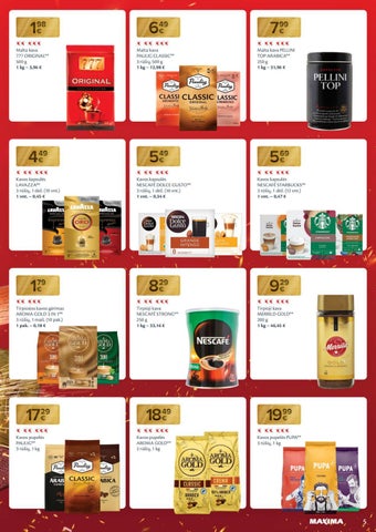 MAXIMA kaininis leidinys 编号 . 40 第 5 页