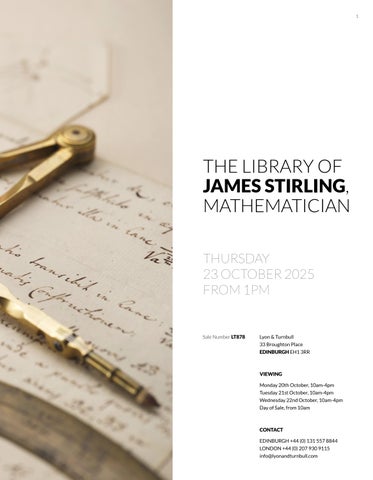 The Library of James Stirling, Mathematician 第 3 页