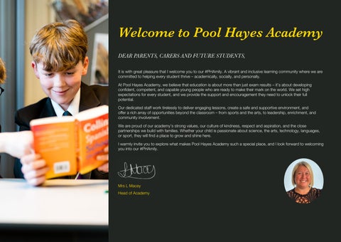 Pool Hayes Academy Prospectus 2025-26 第 3 页