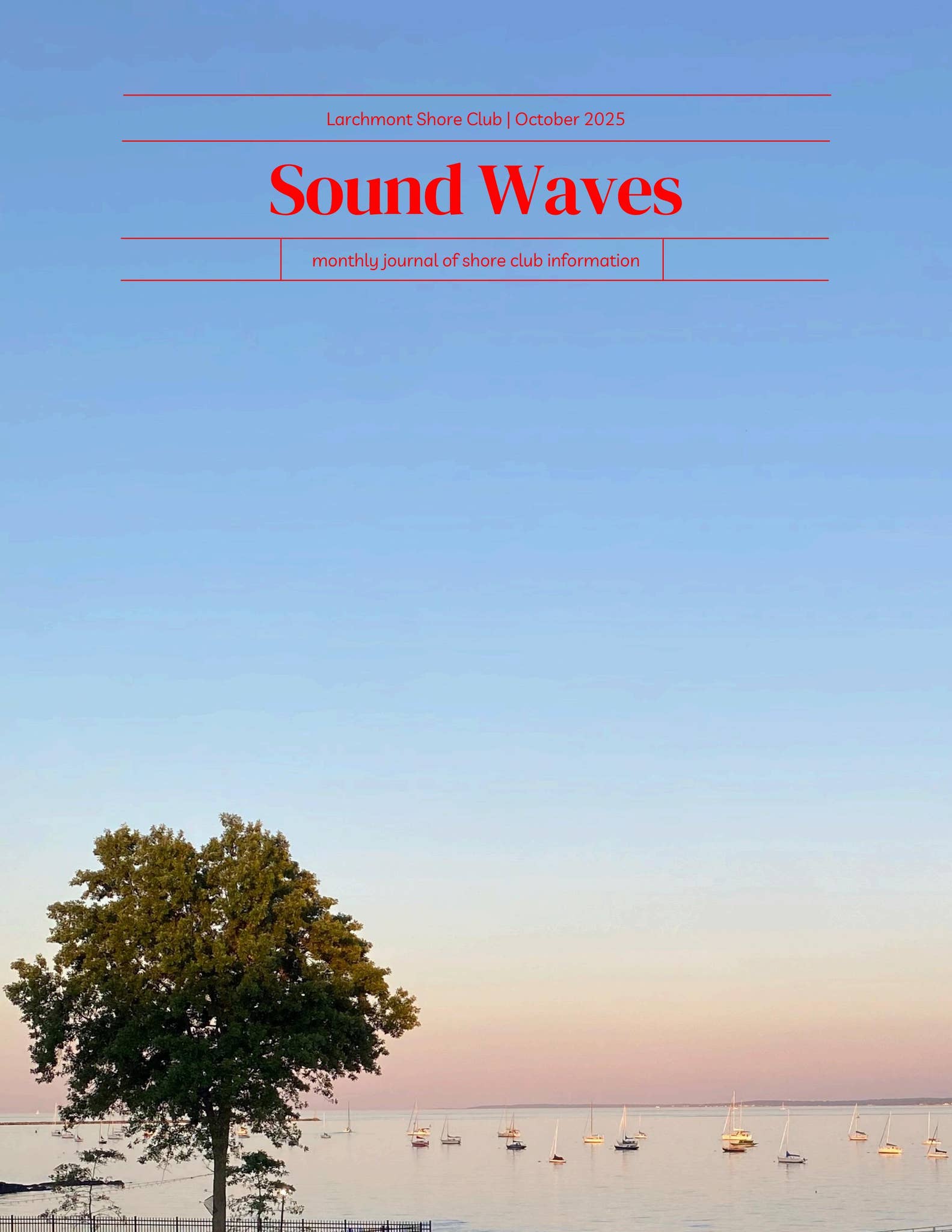 Larchmont Shore Club | Soundwaves (October 2025) by LarchmontShoreClub ...