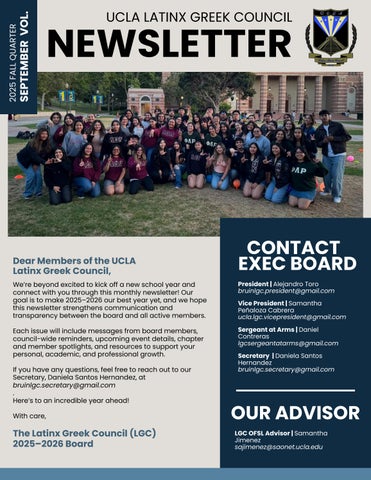 LGC Newsletter Draft 1