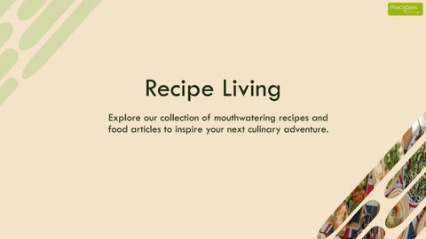 Recipes Living PDF 4