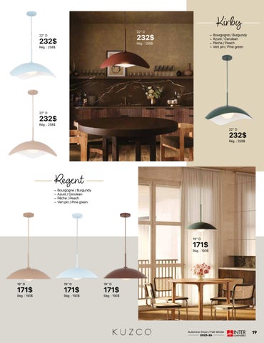 INTER Luminaires 灯饰目录 automne-hiver 2025-26 第 19 页