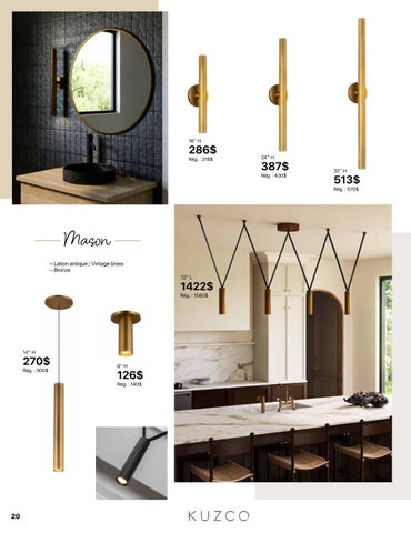 INTER Luminaires 灯饰目录 automne-hiver 2025-26 第 20 页