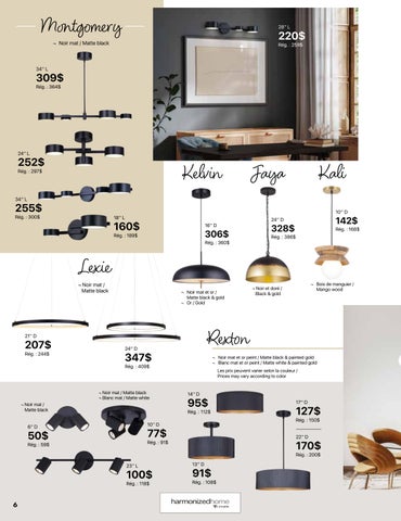 INTER Luminaires 灯饰目录 automne-hiver 2025-26 第 6 页