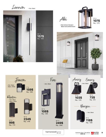 INTER Luminaires 灯饰目录 automne-hiver 2025-26 第 9 页