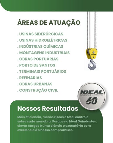 Apresentação IDEAL GUINDASTES E EQUIPAMENTOS 第 12 页