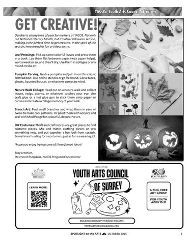 射灯 on the ARTS | October 2025 第 5 页