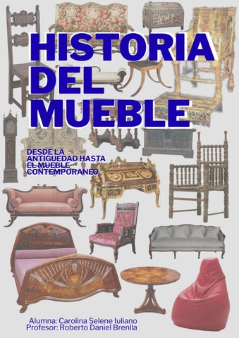 TPIF Historia del mueble