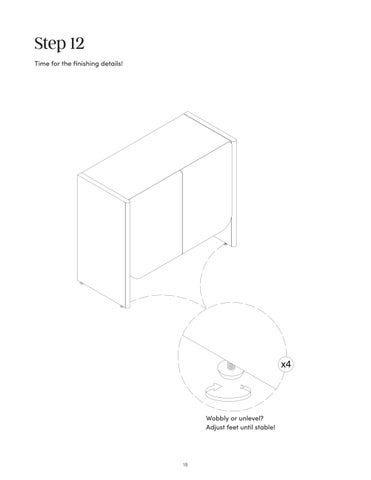 Jacala 收纳 柜 Instruction Sheet 37821 第 18 页