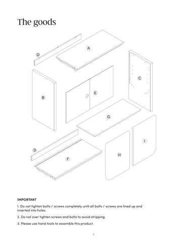 Jacala 收纳 柜 Instruction Sheet 37821 第 3 页
