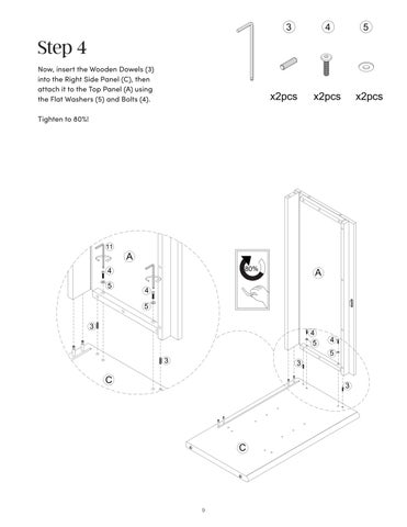 Jacala 收纳 柜 Instruction Sheet 37821 第 9 页