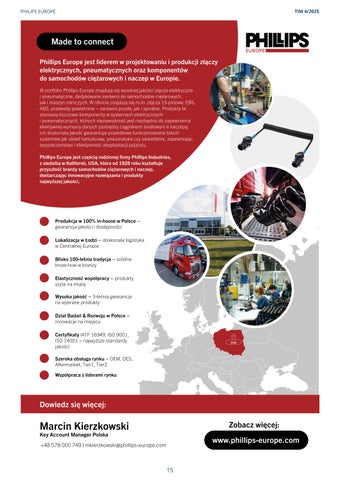 Truck Informator Martex - Kwartalnik 编号 .4. (57) październik-grudzień 2025 第 15 页