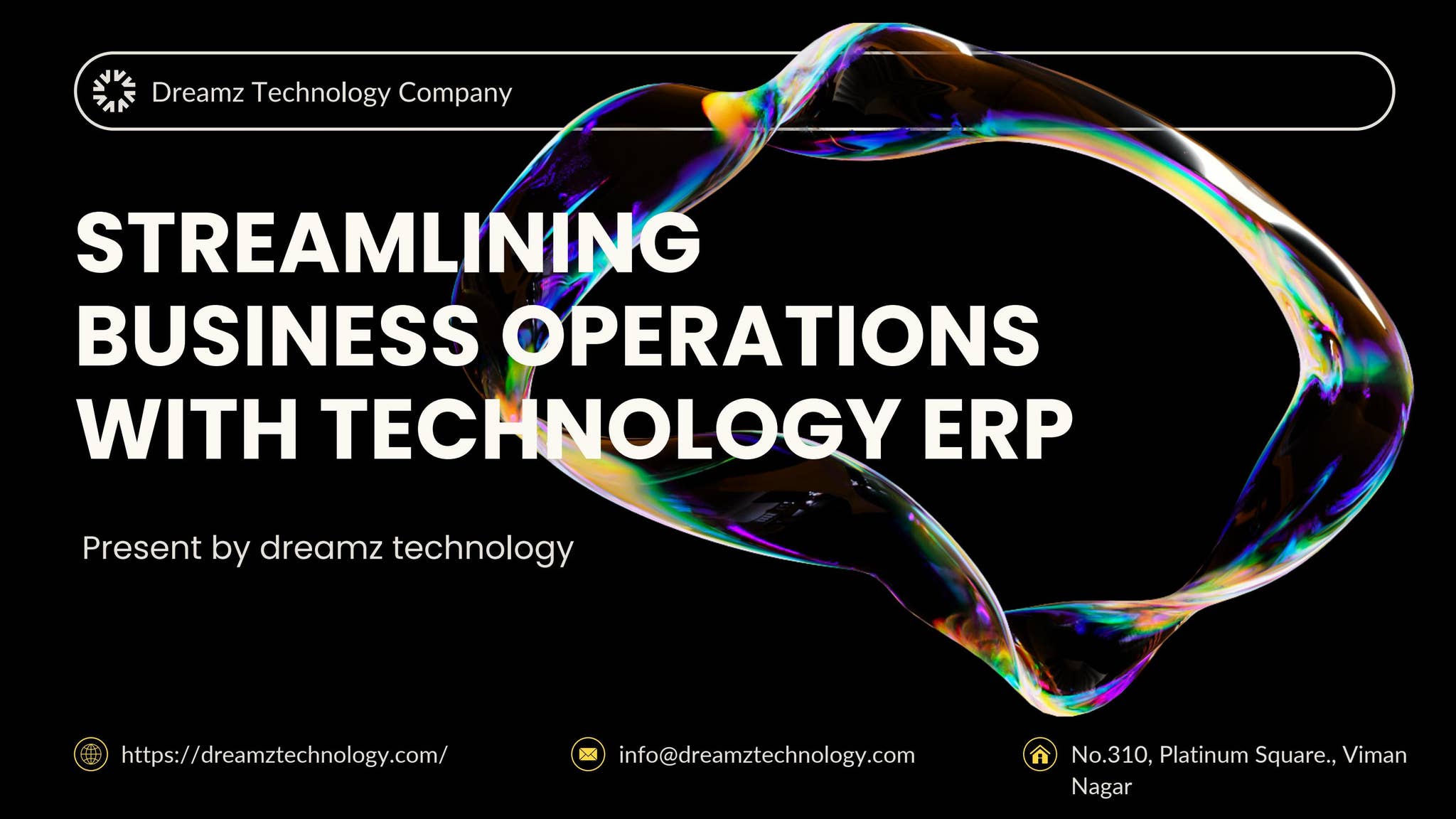 Streamlining Business Operations with Technology by Dreamz Technology ...