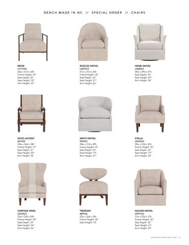 Universal Furniture Universal Upholstery 家具型录 第 15 页