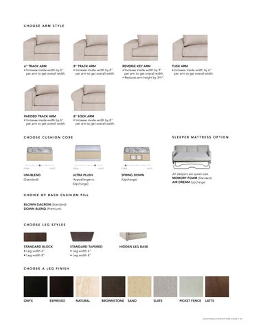 Universal Furniture Universal Upholstery 家具型录 第 23 页