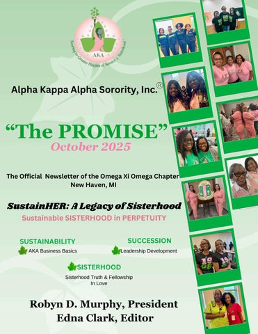 OXO October 2025 The PROMISE