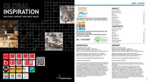 Visitor 指南 FSB/aquanale 2025 第 2 页
